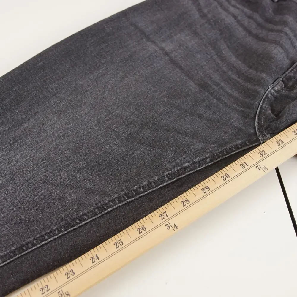 Banana Republic Slim Watershed Mill Valley Denim Black Jeans Mens Sz 34 x 34